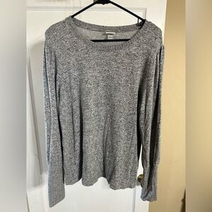 a new day Heather Gray Crewneck Sweater